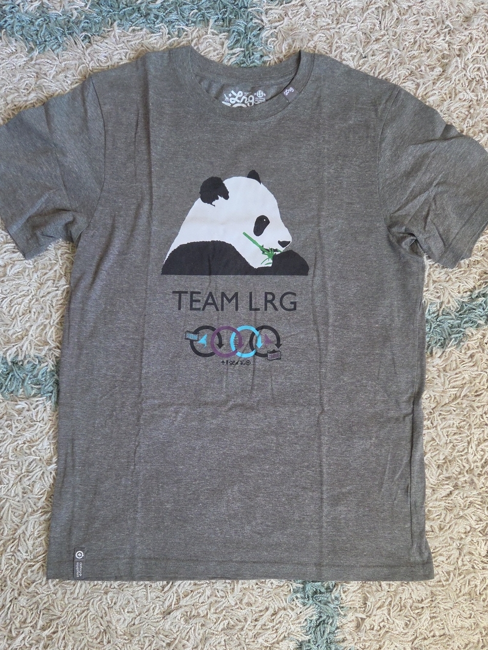 LRG Gray Panda Graphic Tee